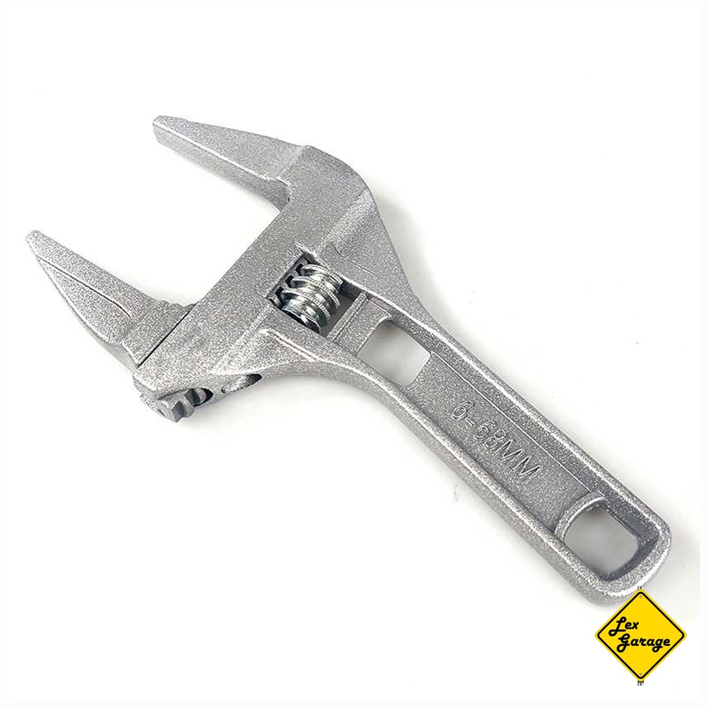 Kunci Inggris Pipa Pas Universal Serbaguna Adjustable Wrench 6-68mm