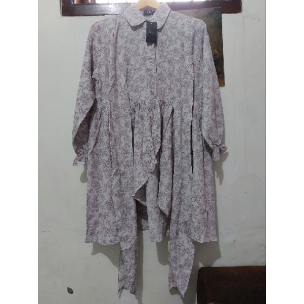 Tunik modern Tunik kekinian Tunik remaja Lumine Cey Tunik by Outfix