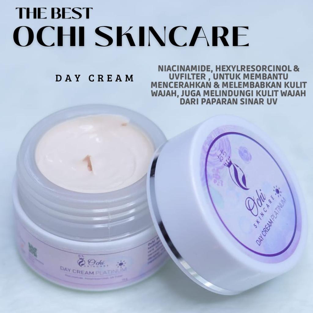 OCHI skincare PLATINUM original paket perawatan premium bpom pemutih wajah aman/SKINCARE WANITA AMAN BPOM