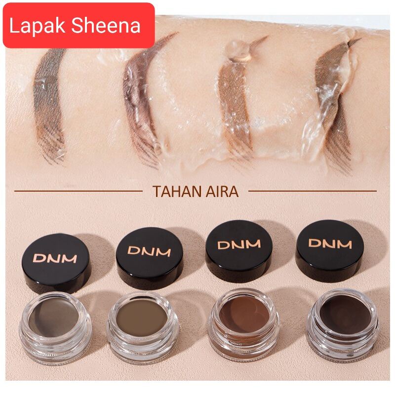 [100% ORIGINAL] DNM Eyebrow Cream Sweetproof &amp; Waterproof Natural Long-lasting Krim Alis