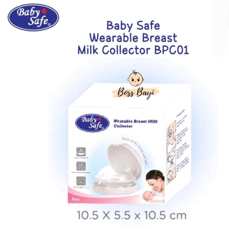 BABY SAFE - Wearable Breast Milk Collector/ Wadah Penampung ASI BPC01