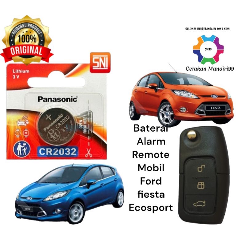 Baterai Remote Ford fiesta Ecosport Baterai Remote Mobil Ford fiesta