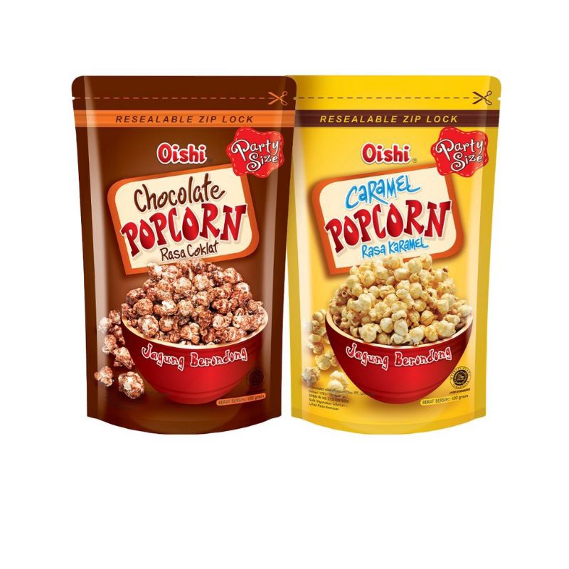 

OISHI POPCORN 100 GRAM CARAMEL COKLET