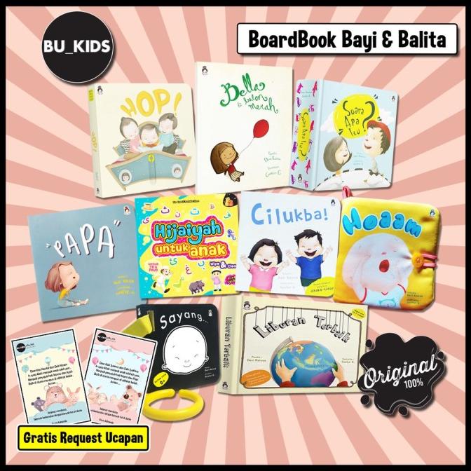 

Boardbook Rabbit Hole - Boardbook Buku Anak Bayi Balita - Cilukba -
