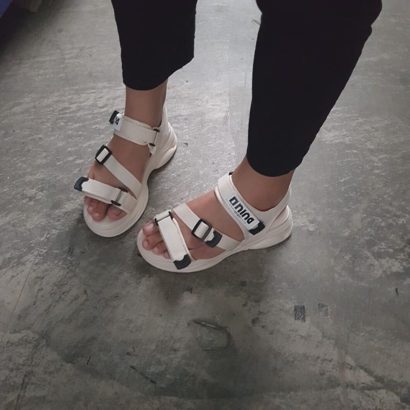 [✅BISA COD] 8099 Sandal Wanita Import SD Tali Belakang VIRAL 2021 2O22