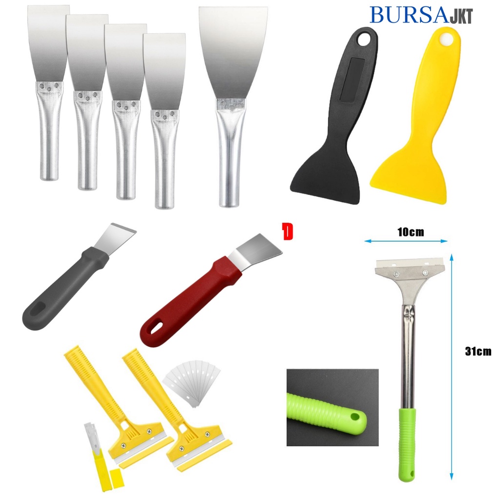 KAPE / SCRAPER / PENGKIKIS STAINLESS ANTI KARAT TERLARIS