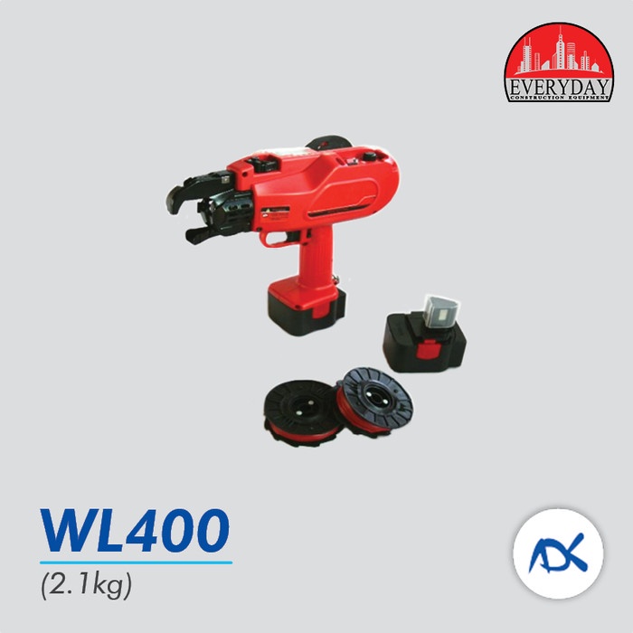 Bending Mesin Pengikat Besi Beton Portable Rebar Tier Everyday Wl400