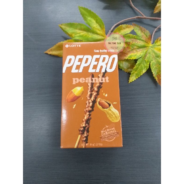 Pepero Peanut 36gr / Stick Biscuit Rasa Kacang