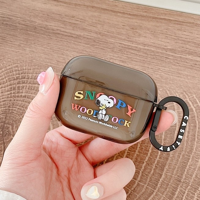 

Yar Snoopy Peanuts Case Tify Soft Case Airpods Gen 1 2 3 Pro Cover Casing