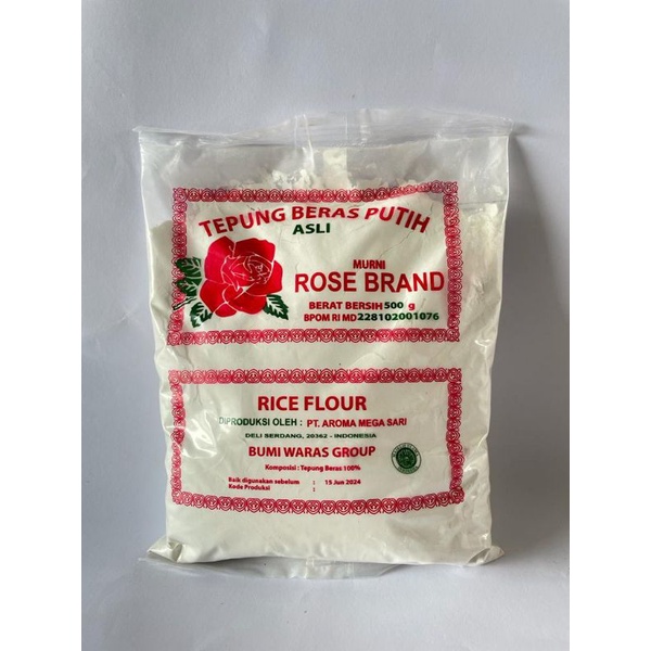 

Tepung Beras Rose Brand (MOHON CO PACKING TERPISAH!!!)