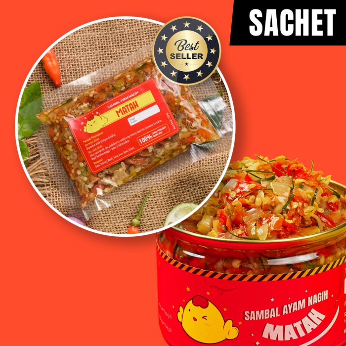 

Spesialis Sambal Matah Terenak di Indonesia by Sambal Ayam Nagih - Sachet 200gr