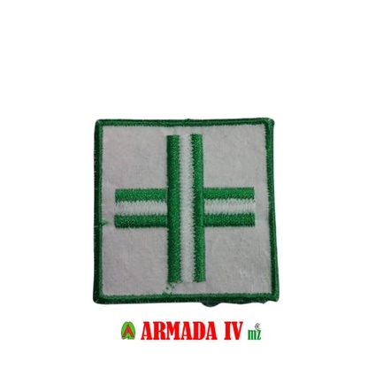 Atribut Bet Badge Bordir Logo K3 Kotak