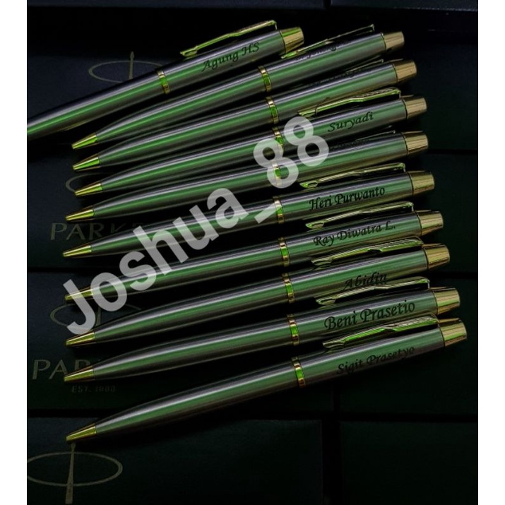 

Pulpen Parker Sonnet Gt/IM/Vector Exclusive Gratis Ukir Nama Sendiri#Cocok Untuk Kado
