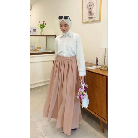 Alma skirt / Crinkle Skirt / Airin Skirt / Crinckle Flowy Pleats Skirt