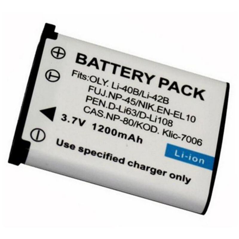 Promo Baterai & Charger Olympus Stylus VG-165 VG-180 550WP X-560WP - Batre Battery