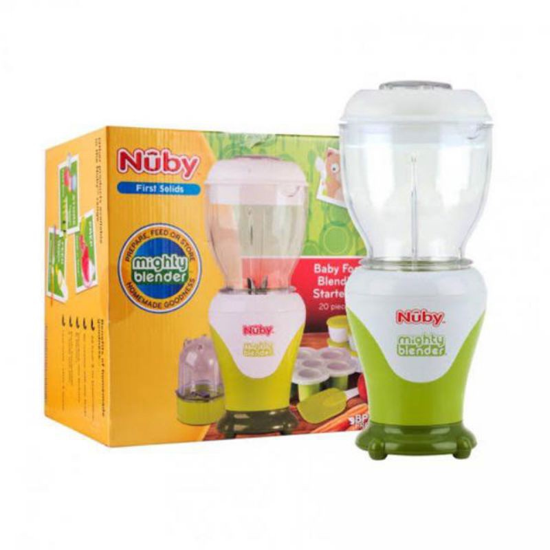 Nuby Garden Fresh Electric Food Blender / Alat Pengolah Makanan MPASI Bayi 6 Bulan / Blender Untuk P