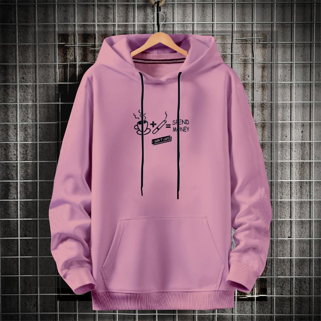 Sweater hoodie pria SPEND MONEY terbaru / hoodie pria kekinian