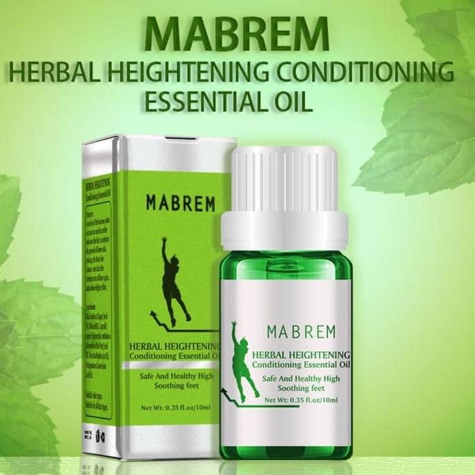 Original Minyak Esensial Mabrem Peninggi Badan / Herbal Peninggi Badan / Minyak Esensial Peninggi Ba
