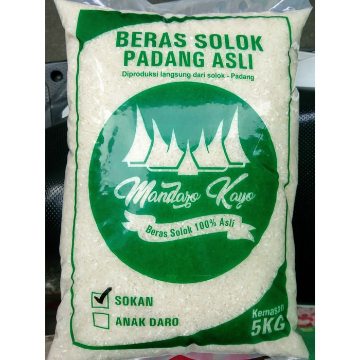 

Beras Solok Bareh Solok Padang - SOKAN 5kg