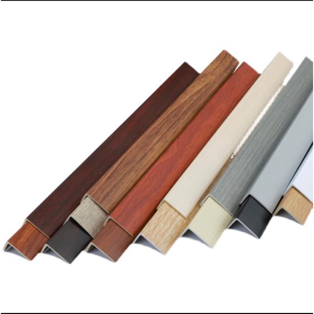 Siku L wpc Wallpanel / siku woodpanel / lis Ending antirayap dan anti air panjang 2,4m