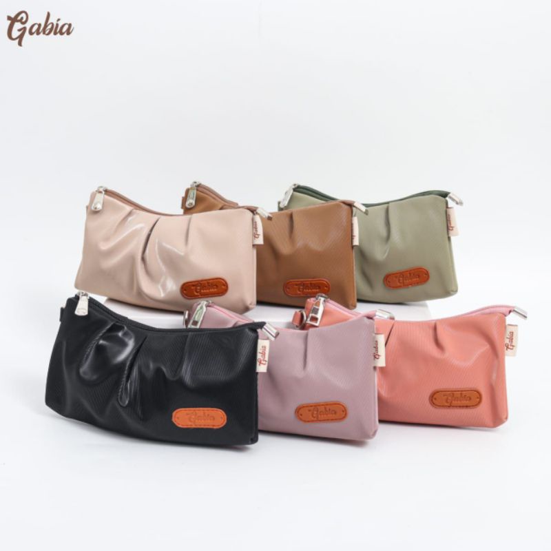 LUBY STRIPE By Gabia Pouch Anti Air Mengkilap, Pouch Handphone