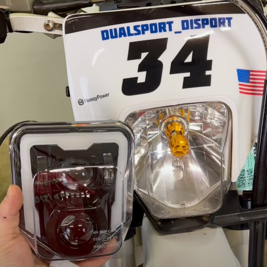 Lampu Led Husqvarna Headlamp LED Husqvarna