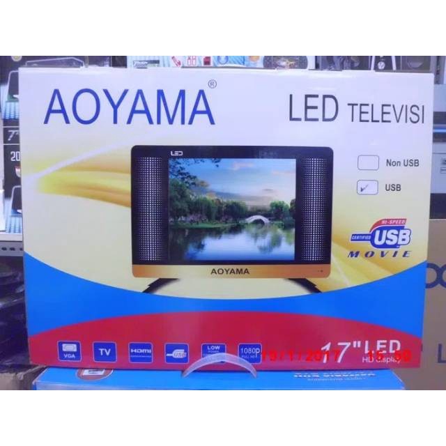 TV LED DIGITAL AOYAMA 17 INC NEW PRODUK