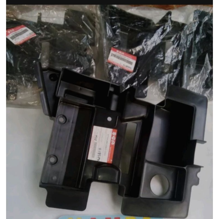 bagasi tempat aki dan kunci satria 2tak hiu original