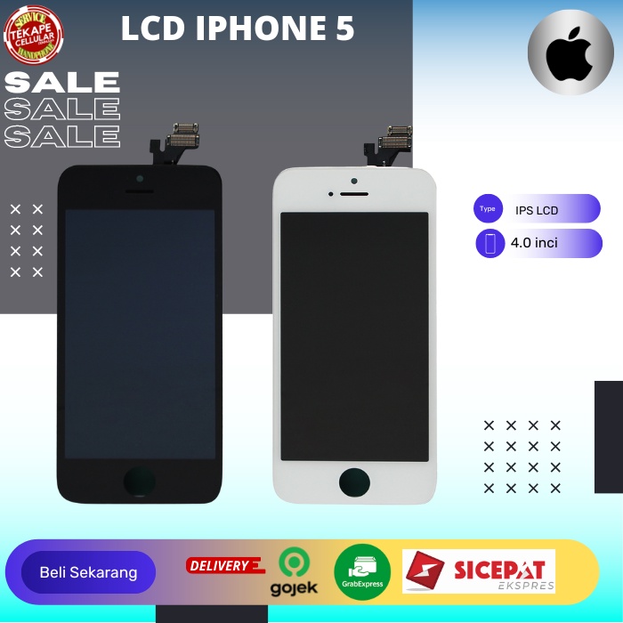 Lcd iphone 5 bergaransi
