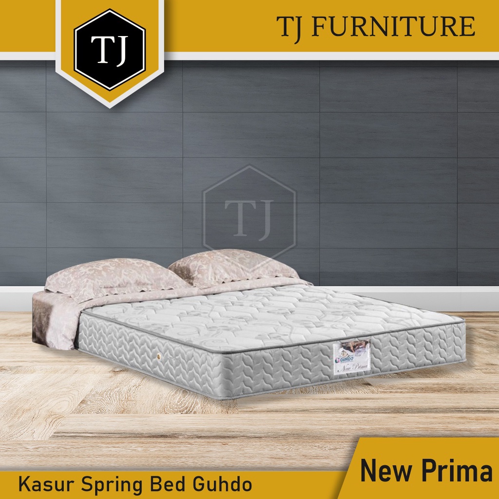 Guhdo New Prima / Kasur Springbed Double 160 x 200cm - 180 x 200 cm - Hanya Kasur / Matras Only