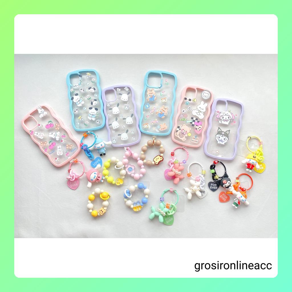 Softcase Motif karakter For Iphone 7+ 8+ Plus X Xs Xr Max 11 12 13 14 Pro Max 14+ 14Plus HH36 DY