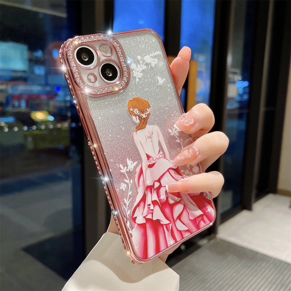 Soft case Pelindung Lensa Kamera Bahan TPU Tahan Banting Untuk iphone 14 pro max plus 13 12 11 pro max