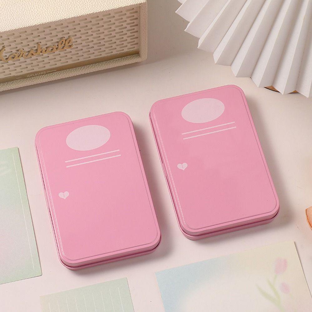 R-FLOWER Kotak Penyimpanan Perhiasan Wadah Pink Serbaguna Candy Pill Cases