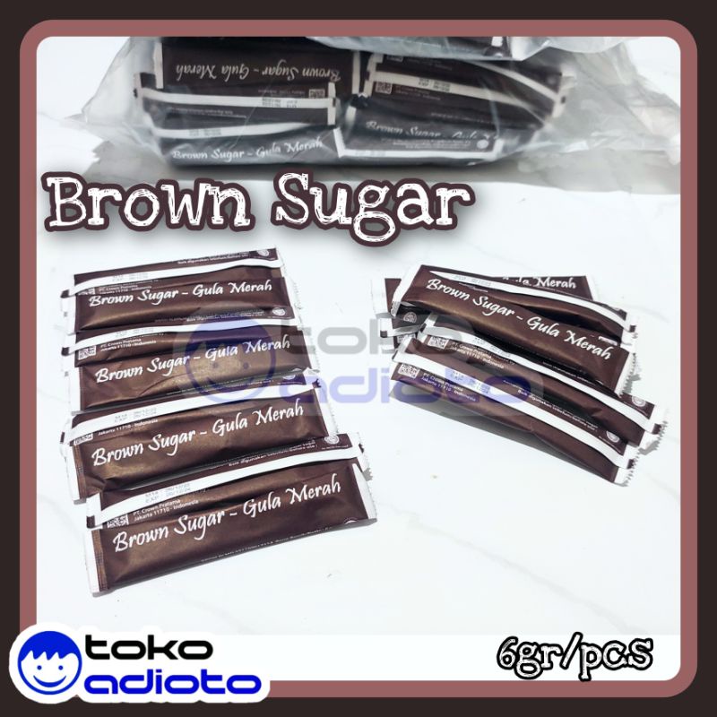 

Brown Sugar Stick 6gr / Gula Aren / Gula Merah / Gula Jawa