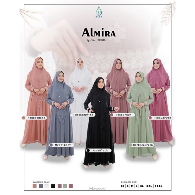 ALMIRA SYARI BY AIRA // GAMIS SET