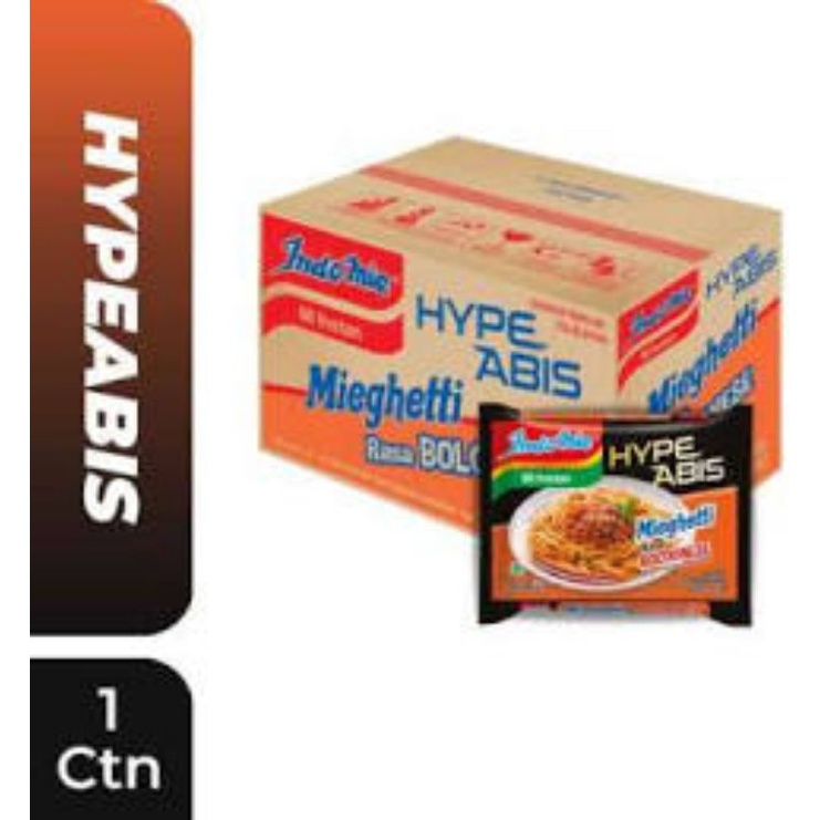 

Indomie Hype Abis Mieghetti Bolognese 1 dus isi 40 murah