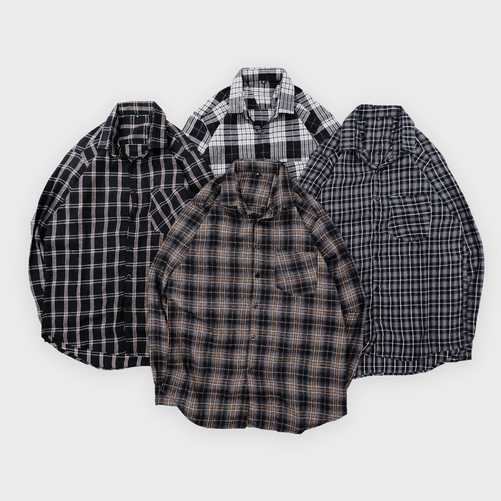 Kemeja Flanel // Ravin unisex