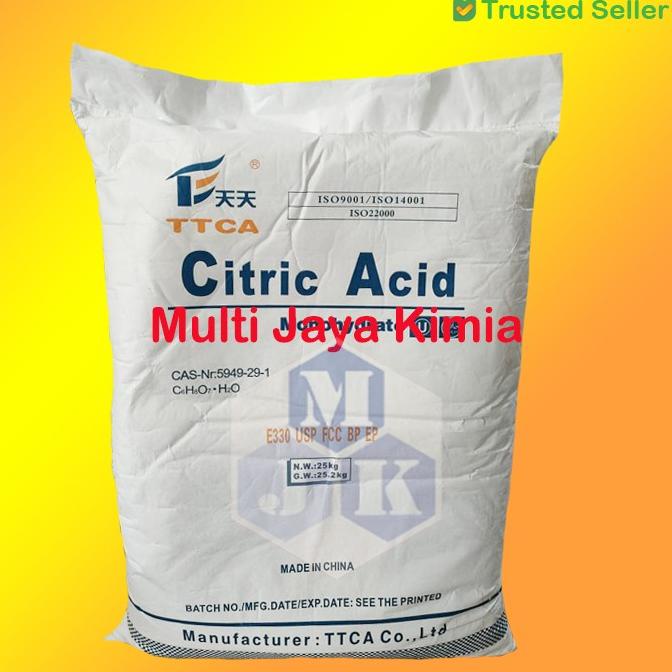 

Citric Acid Monohydrate / Asam Sitrat / Citrun 25Kg