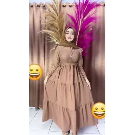 GAMIS NIKITA BROKAT ROMPI NYATU