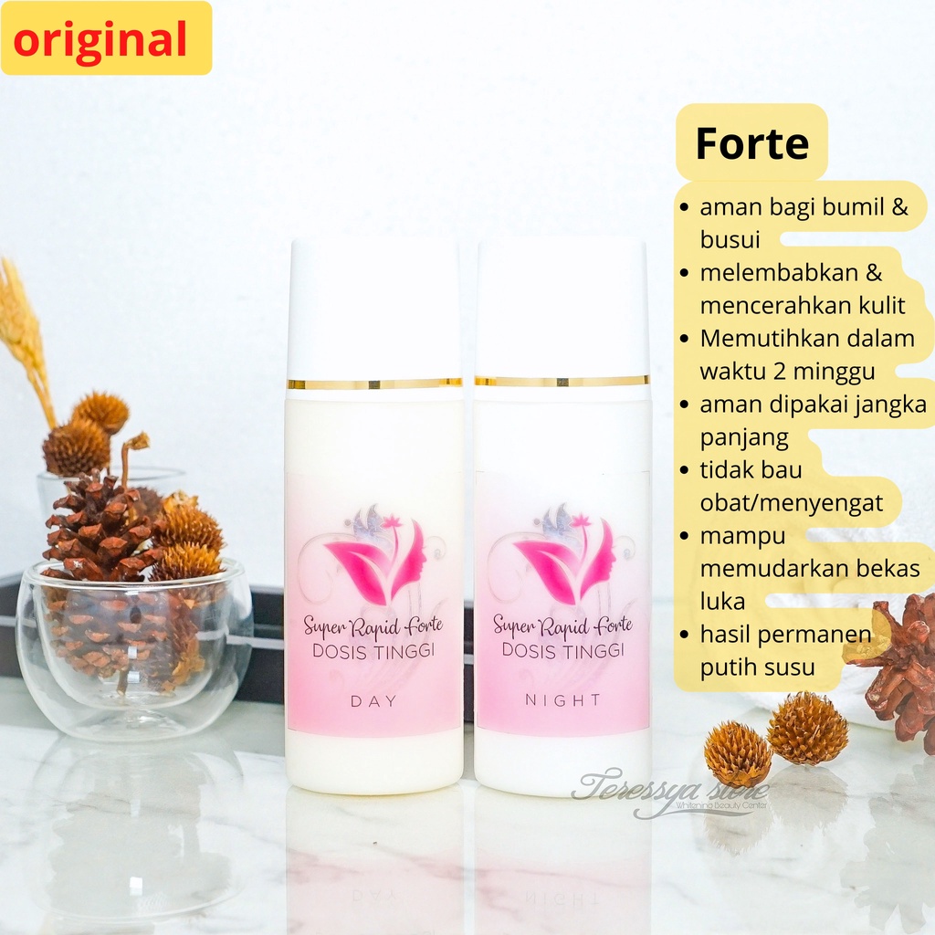 [ORIGINAL] HANDBODY PEMUTIH SUPER RAPID FORTE LOTION DOSIS TINGGI/ HB EXTRA WHITENING