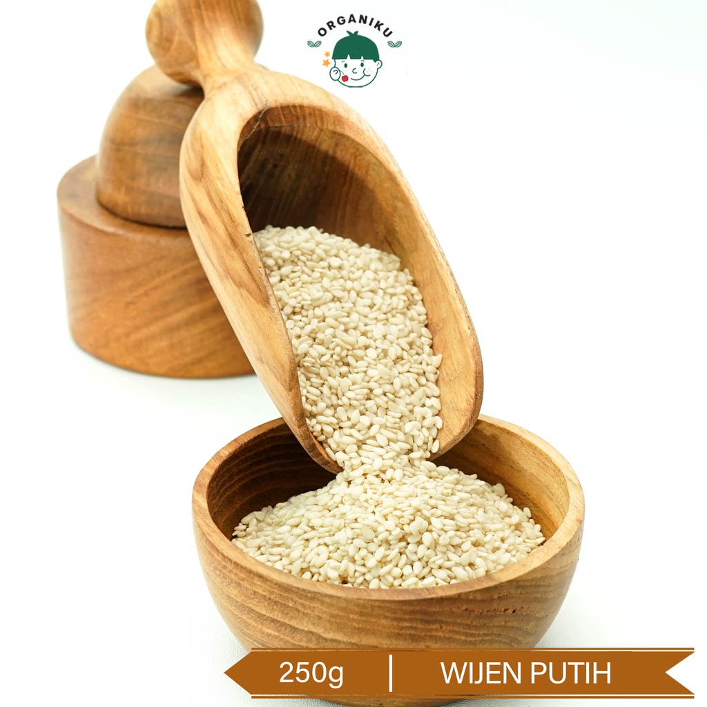 Wijen Putih 100gr-250gr /White Sesame Seed 100gr-250gr