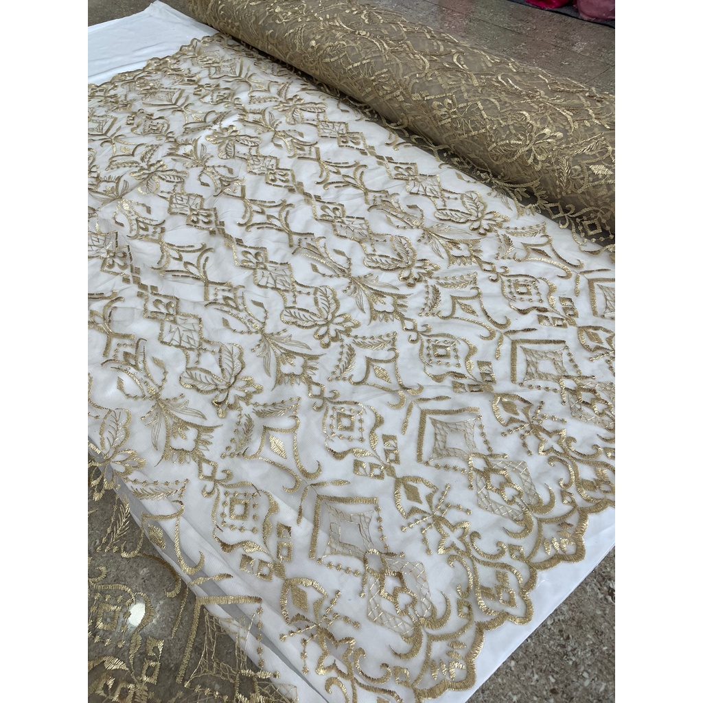Tulle Bordir Motif Sapto 8 Series