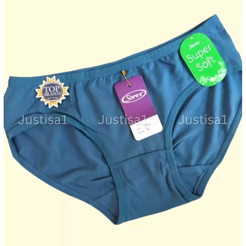 3 pcs celana dalam wanita // cd sorex 1257 // sempak wanita super lembut // soft Berkualitas