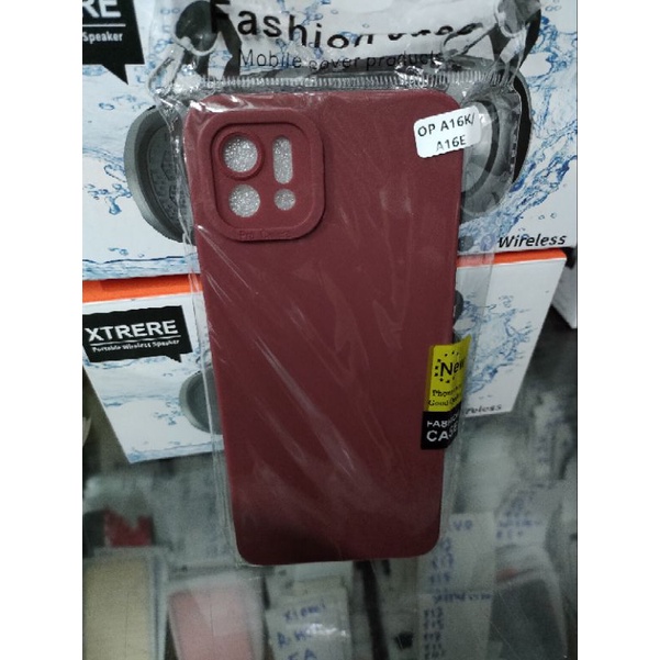 Softcase Oppo A16K A16E Silikon Casing Selicon Case Macaron Pelindung Pro Camera