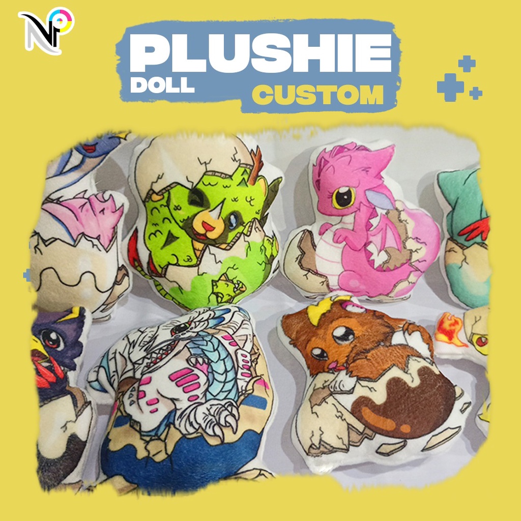 CUSTOM BONEKA PLUSHIE DOLL/TOY