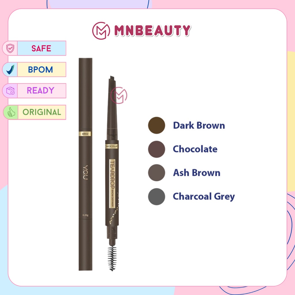 [BPOM] Y.O.U - You Extra Slim Brow Pencil