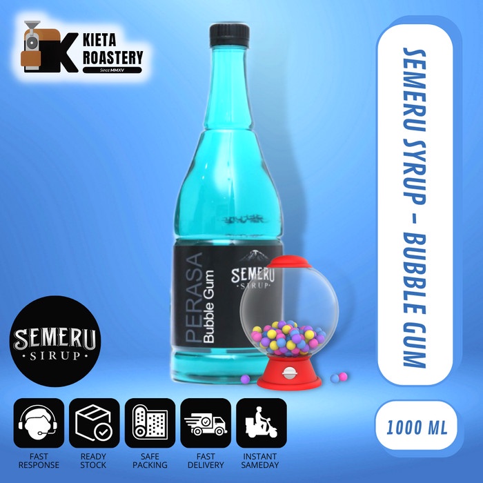 

SYRUP SEMERU BUBBLE GUM 1100ML