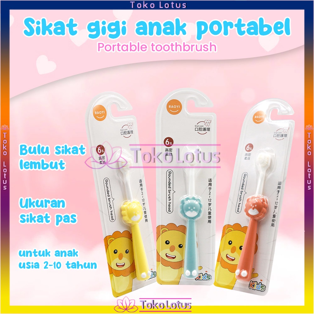 Super Soft Toothbrush Untuk Anak-Anak / Kids Sikat Gigi Anak / Toddler Lembut