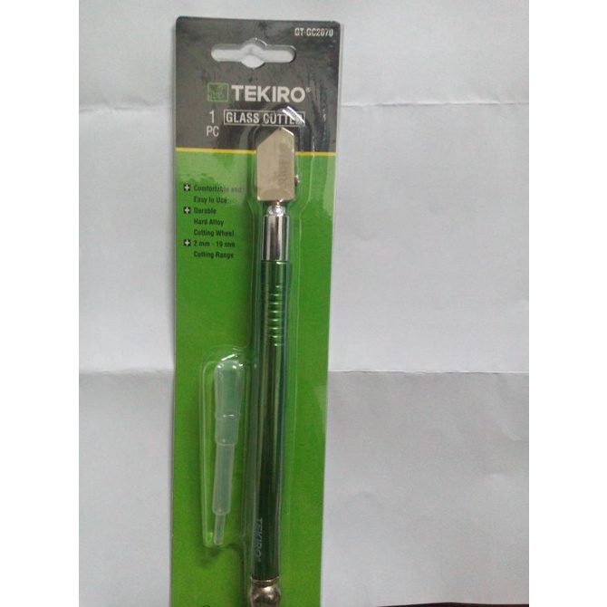 

PISAU PEMOTONG KACA TEKIRO / GLASS CUTTER TEKIRO