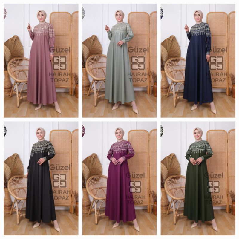 Gamis Hajrah Topaz by Guzel 040123